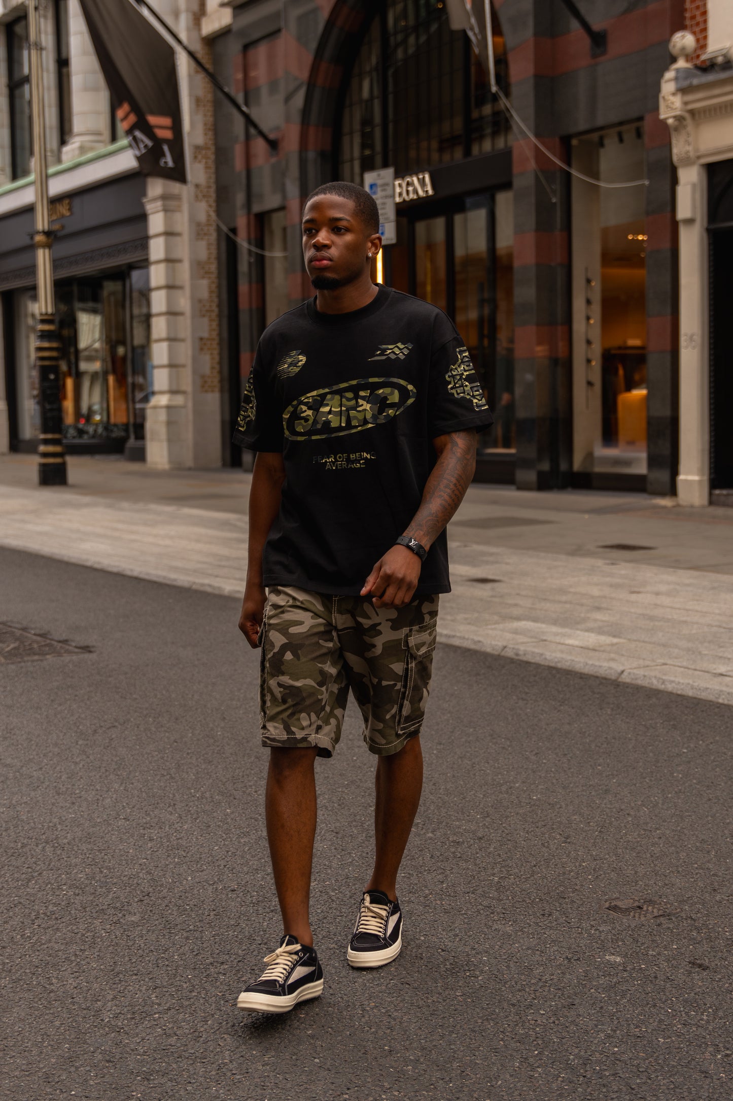 SANC Black/Camo Signature T