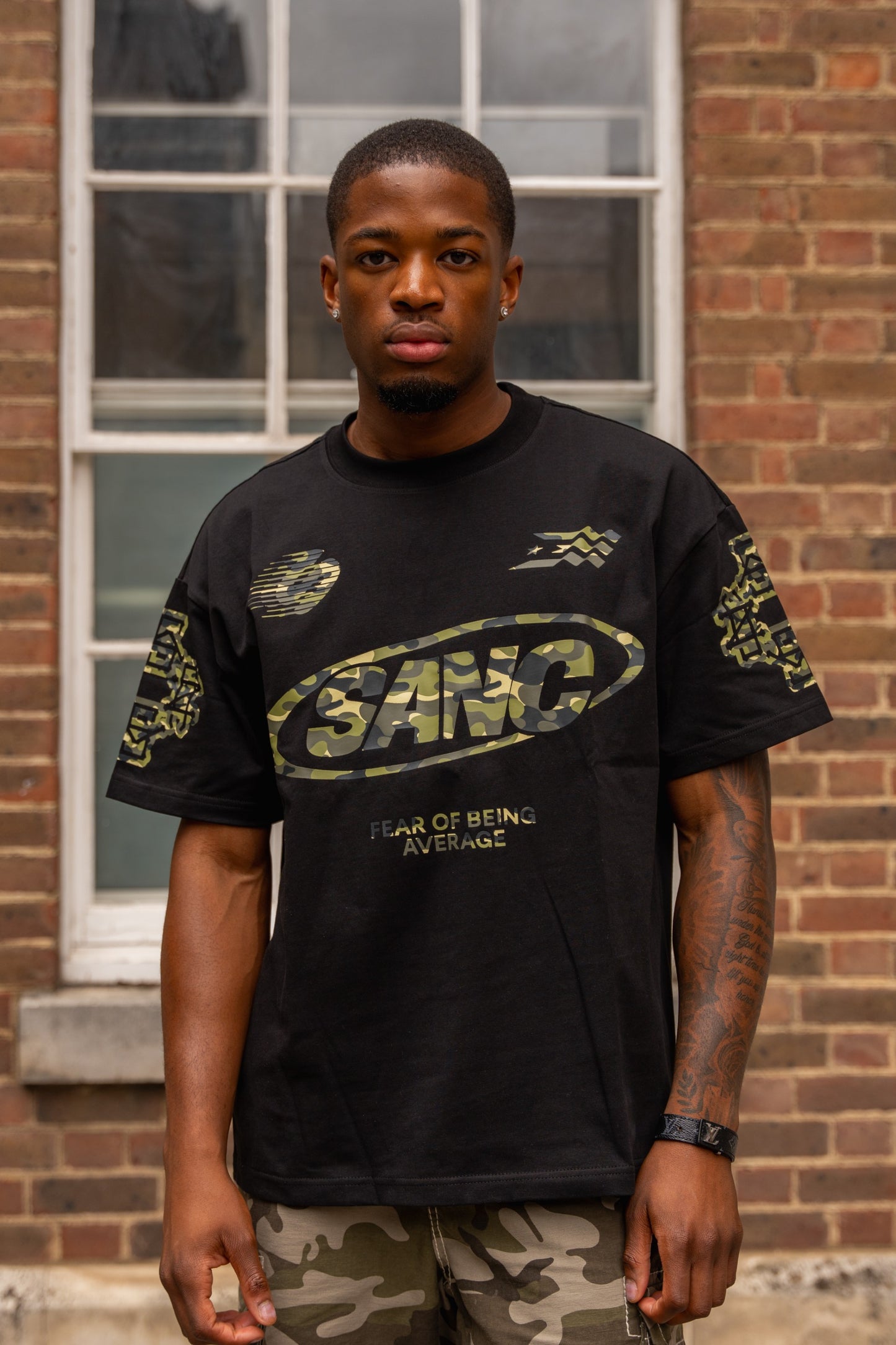 SANC Black/Camo Signature T