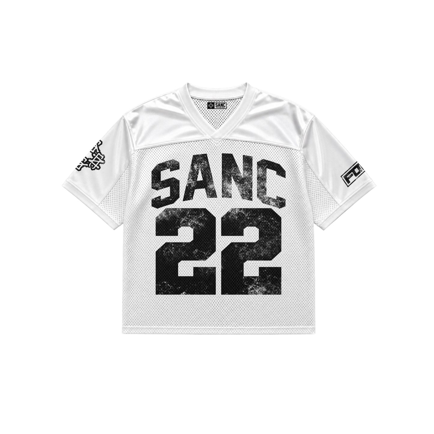 White FOBA Varsity Jersey