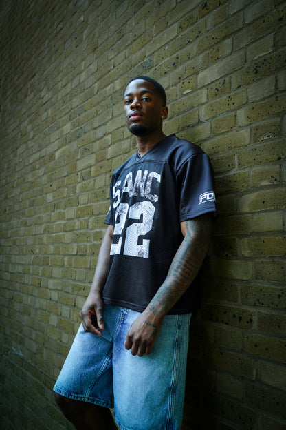 Black SANC Varsity Jersey