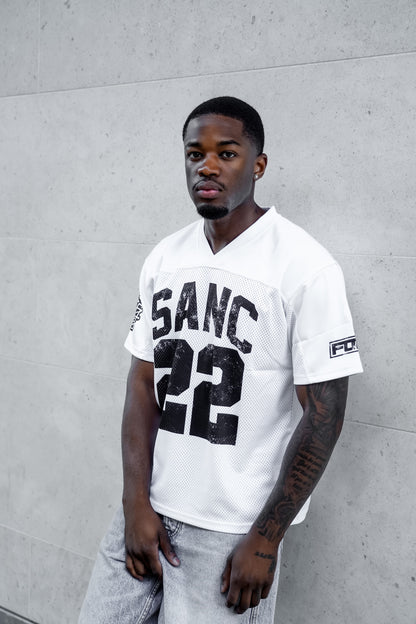 White FOBA Varsity Jersey